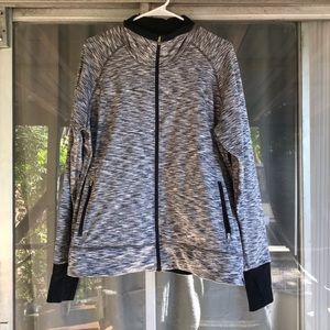 Moving Comfort sz 1x athletic black & white jacket